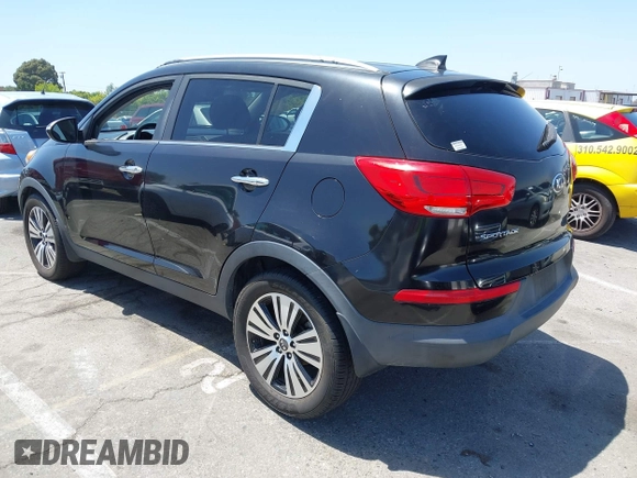 2015 Kia Sportage EX with VIN KNDPC3AC9F7770374, listed as a IAAI auction lot 42542253 with 120,674 mi miles and . Bid and sale history available at DreamBid. Image 3.