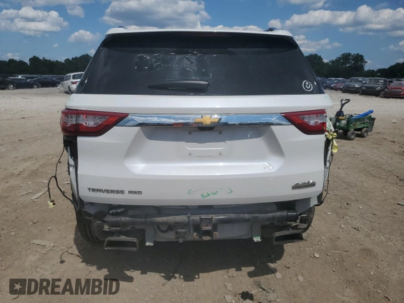 2018 Chevrolet Traverse High Country with VIN 1GNEVKKWXJJ105278, listed as a Copart auction lot 62791464 with 67,487 mi miles and Salvage Title. Bid and sale history available at carsss.com. Image 6.