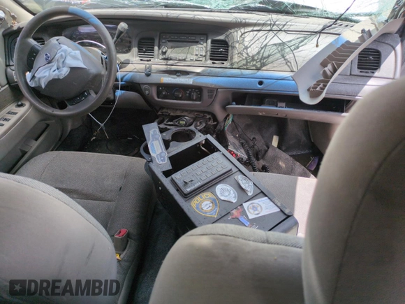 2010 Ford Police Interceptor с VIN 2FABP7BV8AX131093, выставлен на аукционе Copart как лот 61508565 с пробегом Не указан миль и Списание • Salvage title. История ставок и продаж доступна на DreamBid. Изображение 8.