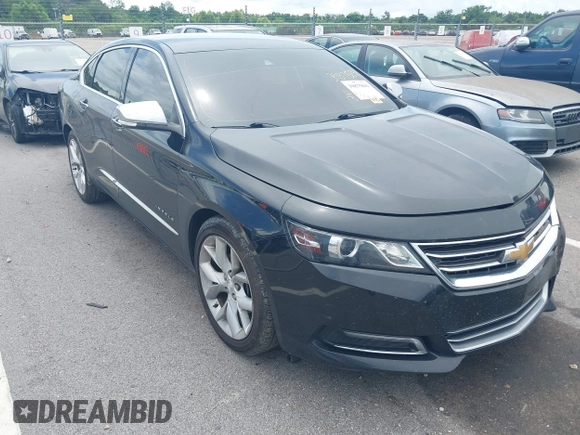 2017 Chevrolet Impala Premier with VIN 1G1145S35HU188539, listed as a IAAI auction lot 39875841 with 101,036 mi miles and . Bid and sale history available at DreamBid. Image 1.