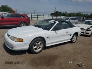 1998 Ford Mustang GT z VIN 1FAFP45X1WF240365, wystawiony jako Copart lot #58190035 z przebiegiem 213 126 mil mil oraz Szkoda całkowita • Salvage title. Historia ofert i sprzedaży dostępna na DreamBid. Obrazek 1.