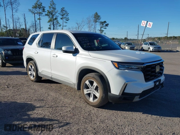 2023 Honda Pilot EX-L z VIN 5FNYG1H53PB030948, wystawiony jako IAAI lot #41298079 z przebiegiem 23 262 mil mil oraz . Historia ofert i sprzedaży dostępna na DreamBid. Obrazek 1.
