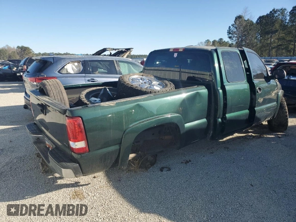 2005 Chevrolet Silverado 1500 Z71 with VIN 1GCEK19Z05Z131827, listed as a Copart auction lot 48224465 with Not Provided miles and Salvage Title. Bid and sale history available at DreamBid. Image 3.