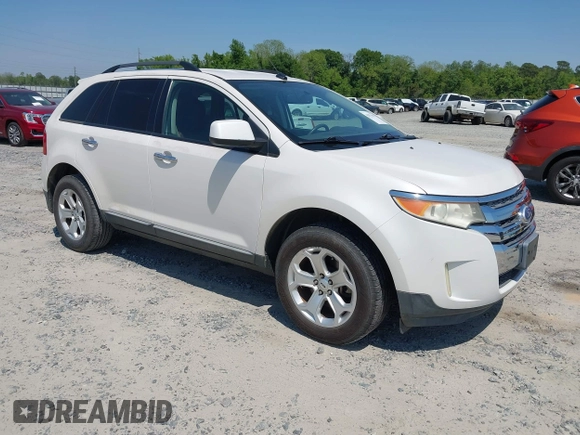 2011 Ford Edge SEL with VIN 2FMDK3JC0BBA29341, listed as a IAAI auction lot 42071817 with 155,413 mi miles and . Bid and sale history available at DreamBid. Image 1.