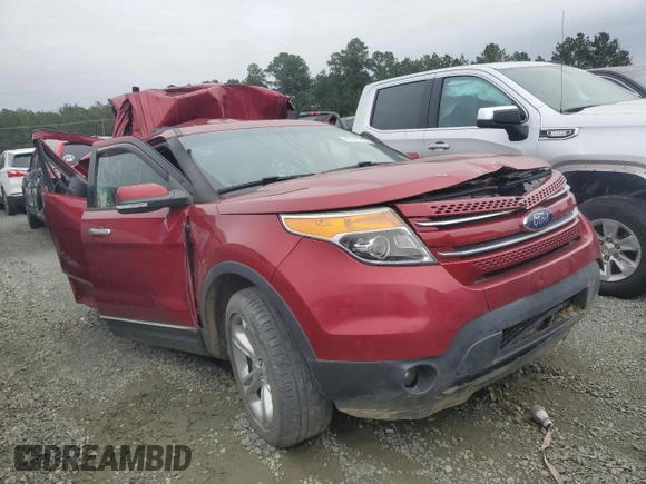 2015 Ford Explorer Limited with VIN 1FM5K7F85FGC38086, listed as a Copart auction lot 45578755 with Not Provided miles and Salvage Title. Bid and sale history available at carsss.com. Image 4.
