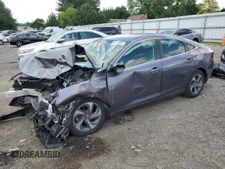 2020 Honda Insight EX with VIN 19XZE4F54LE012487, listed as a Copart auction lot 63111605 with Not provided miles and Salvage title. Bid and sale history available at DreamBid. Image 1.