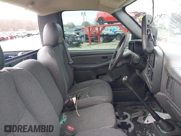 2006 Chevrolet Silverado 1500 Work Truck with VIN 3GCEC14X66G273992, listed as a IAAI auction lot 42093459 with 78,379 mi miles. Bid and sale history available at carsss.com. Image 4.