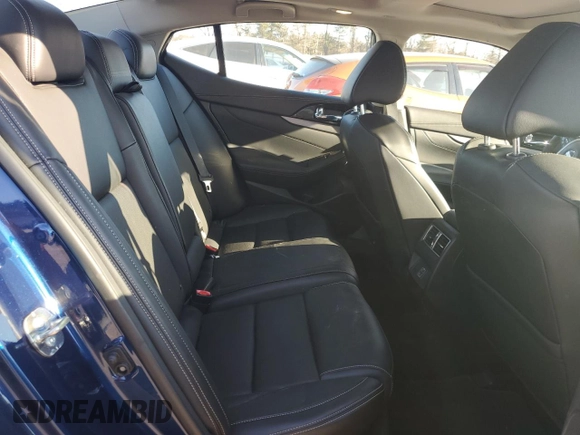 2018 Nissan Maxima SV with VIN 1N4AA6AP7JC408808, listed as a Copart auction lot 46719635 with 43,583 mi miles and Salvage Title. Bid and sale history available at DreamBid. Image 10.