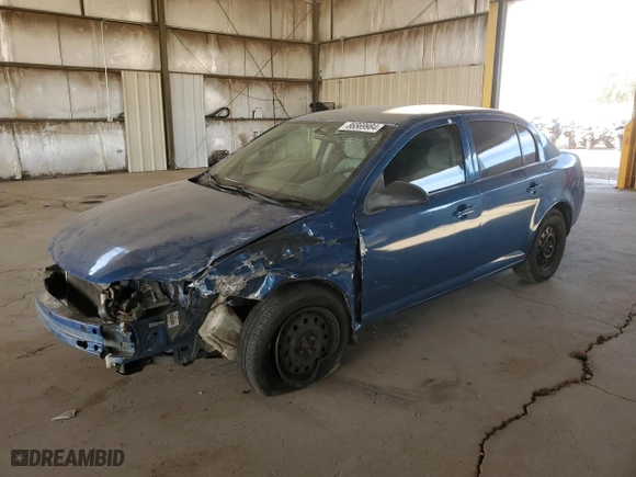 2005 Chevrolet Cobalt with VIN 1G1AK52F657554647, listed as a Copart auction lot 86569984 with 213,593 mi miles and Salvage Title. Bid and sale history available at carsss.com. Image 1.