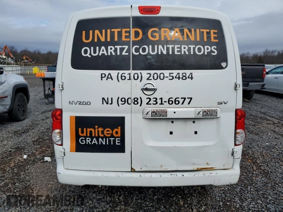 2015 Nissan NV200 SV with VIN 3N6CM0KN0FK732086, listed as a Copart auction lot 49525165 with 170,936 mi miles and Salvage Title. Bid and sale history available at carsss.com. Image 6.