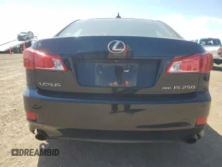 2010 Lexus IS 250 with VIN JTHCF5C26A2034695, listed as a Copart auction lot 56762115 with 134,866 mi miles and Salvage title. Bid and sale history available at DreamBid. Image 6.