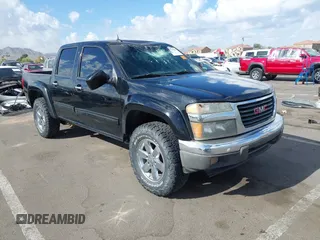 2012 GMC Canyon SLE2 with VIN 1GTH6PFE9C8111004, listed as a IAAI auction lot 41998025 with 341,474 mi miles and . Bid and sale history available at DreamBid. Image 1.