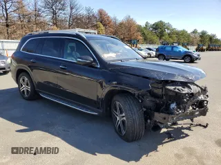 2021 Mercedes-Benz GLS 450 with VIN 4JGFF5KE7MA473906, listed as a Copart auction lot 47139594 with 25,994 mi miles and . Bid and sale history available at DreamBid. Image 4.
