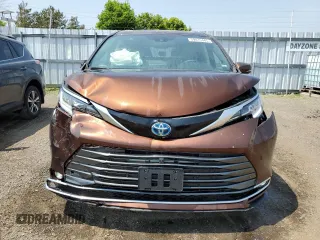 2024 Toyota Sienna LE z VIN 5TDGSKFCXRS148320, wystawiony jako Copart lot #59415445 z przebiegiem 14 883 mil mil oraz Szkoda całkowita • Salvage title. Historia ofert i sprzedaży dostępna na DreamBid. Obrazek 5.