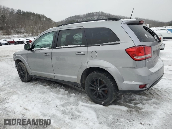 2019 Dodge Journey SE with VIN 3C4PDCBG2KT701174, listed as a Copart auction lot 46288055 with 99,879 mi miles and Salvage Title. Bid and sale history available at DreamBid. Image 2.