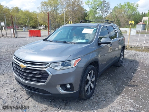 2018 Chevrolet Traverse LT Leather with VIN 1GNERHKW5JJ212911, listed as a IAAI auction lot 41923593 with 109,023 mi miles. Bid and sale history available at carsss.com. Image 2.