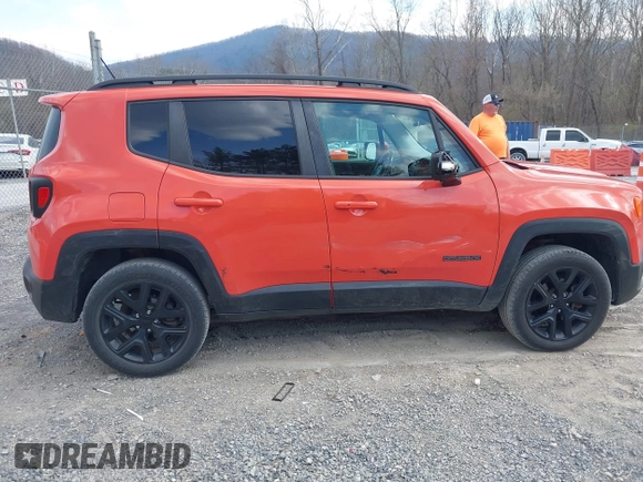 2017 Jeep Renegade Latitude with VIN ZACCJBBBXHPE65153, listed as a IAAI auction lot 41888902 with 97,221 mi miles. Bid and sale history available at carsss.com. Image 13.
