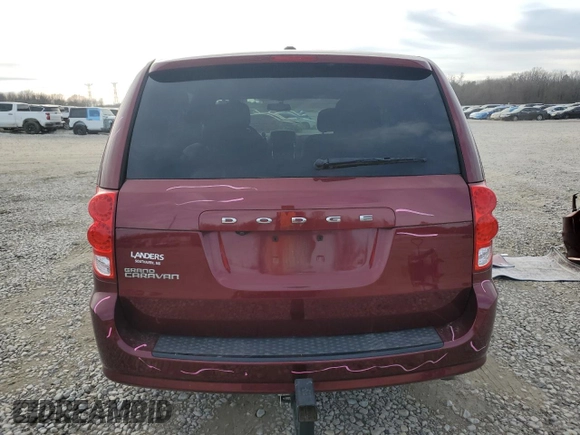 2017 Dodge Grand Caravan SE with VIN 2C4RDGBGXHR678738, listed as a Copart auction lot 44819485 with 100,940 mi miles and Salvage Title. Bid and sale history available at DreamBid. Image 6.