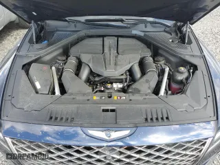 2023 Genesis GV80 with VIN KMUHCESC3PU131311, listed as a Copart auction lot 73846964 with 0 mi miles and Non Repairable. Bid and sale history available at carsss.com. Image 12.