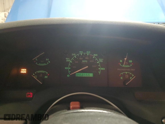 1992 Ford F-150 with VIN 2FTEF14Y3NCA58484, listed as a Copart auction lot 80323794 with 345,899 mi miles and Salvage Title. Bid and sale history available at carsss.com. Image 9.