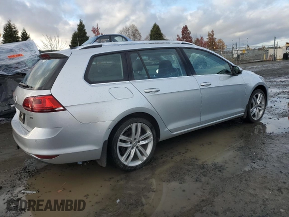 2017 Volkswagen Golf SportWagen SE with VIN 3VWC17AU0HM510942, listed as a Copart auction lot 80790514 with 67,563 mi miles and Salvage Title. Bid and sale history available at carsss.com. Image 3.