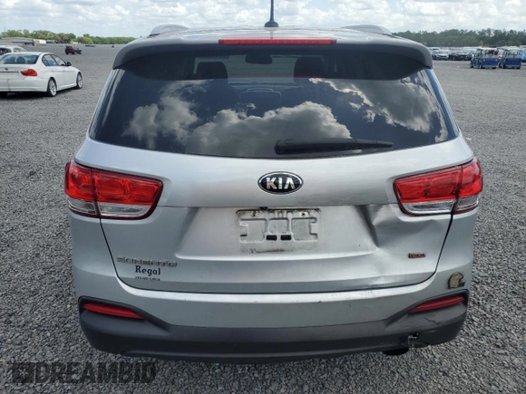 2017 Kia Sorento LX with VIN 5XYPG4A32HG251859, listed as a Copart auction lot 51671905 with 122,909 mi miles and Non Repairable. Bid and sale history available at carsss.com. Image 6.