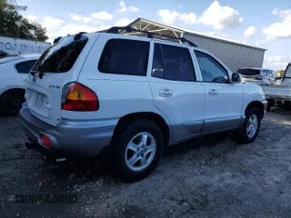2001 Hyundai Santa Fe GLS with VIN KM8SC83D91U084712, listed as a Copart auction lot 87107674 with 111,465 mi miles and Clean Title. Bid and sale history available at carsss.com. Image 3.