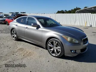 2011 Infiniti M37 with VIN JN1BY1AP5BM323817, listed as a Copart auction lot 76693374 with 111,578 mi miles and Salvage Title. Bid and sale history available at carsss.com. Image 4.