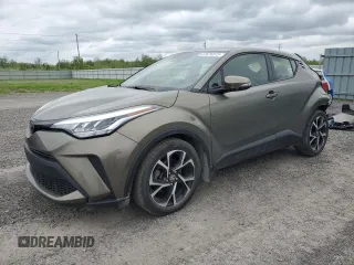 2021 Toyota C-HR LE z VIN JTNKHMBX6M1121209, wystawiony jako Copart lot #57676815 z przebiegiem 45 716 mil mil oraz Szkoda całkowita • Salvage title. Historia ofert i sprzedaży dostępna na DreamBid. Obrazek 1.