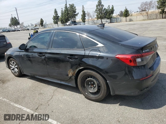 2024 Honda Civic LX z VIN 2HGFE2F23RH572531, wystawiony jako Copart lot #52685515 z przebiegiem 14 750 mil mil oraz Szkoda całkowita • Salvage title. Historia ofert i sprzedaży dostępna na DreamBid. Obrazek 2.