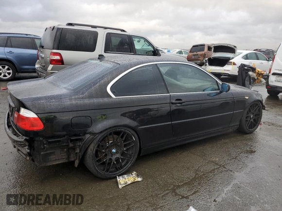 2004 BMW 3 Series 330Ci with VIN WBABD53414PD97160, listed as a Copart auction lot 44079735 with 121,002 mi miles and Salvage Title. Bid and sale history available at carsss.com. Image 3.