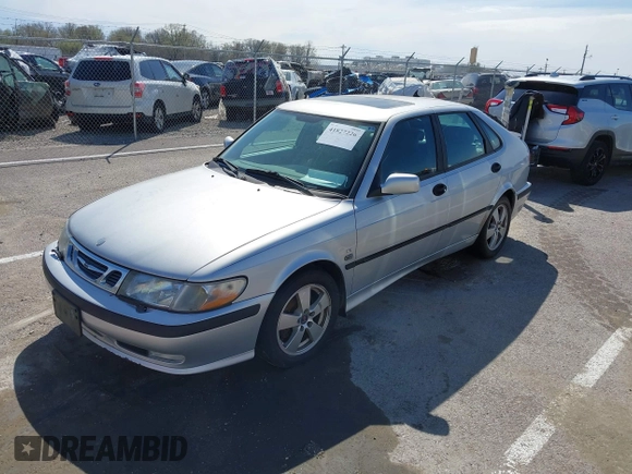 2002 Saab 9-3 z VIN YS3DF58K422029942, wystawiony jako IAAI lot #41827226 z przebiegiem 180 181 mil mil oraz . Historia ofert i sprzedaży dostępna na DreamBid. Obrazek 2.