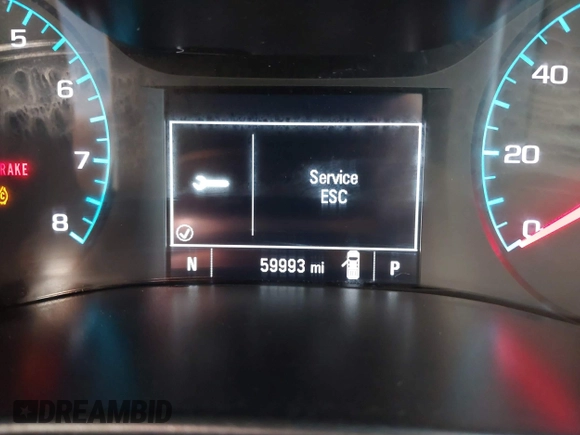 2020 GMC Canyon 2WD with VIN 1GTG5BEN7L1180236, listed as a IAAI auction lot 41769262 with 59,993 mi miles. Bid and sale history available at carsss.com. Image 16.