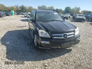 2007 Mercedes-Benz GL-Class with VIN 4JGBF71E97A234129, listed as a Copart auction lot 76583074 with 0 mi miles and Salvage Title. Bid and sale history available at carsss.com. Image 12.