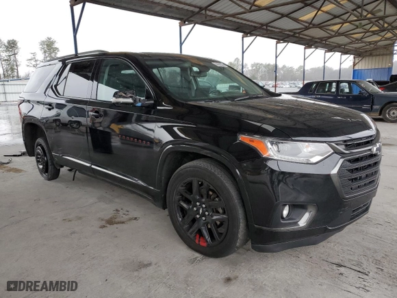 2018 Chevrolet Traverse Premier with VIN 1GNERKKW2JJ249332, listed as a Copart auction lot 44686335 with 134,748 mi miles and Salvage Title. Bid and sale history available at carsss.com. Image 4.