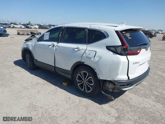 2022 Honda CR-V EX-L with VIN 2HKRW2H83NH642752, listed as a IAAI auction lot 41841418 with 54,119 mi miles. Bid and sale history available at carsss.com. Image 3.
