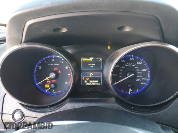 2017 Subaru Legacy Premium with VIN 4S3BNAC66H3007643, listed as a Copart auction lot 39284253 with 52,092 mi miles. Bid and sale history available at carsss.com. Image 9.