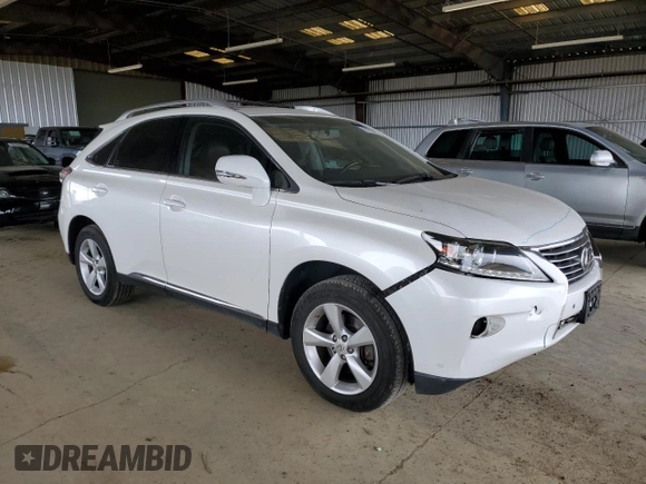 2015 Lexus RX 350 with VIN JTJZK1BA9F2424025, listed as a Copart auction lot 51310485 with 119,959 mi miles and Salvage Title. Bid and sale history available at DreamBid. Image 4.