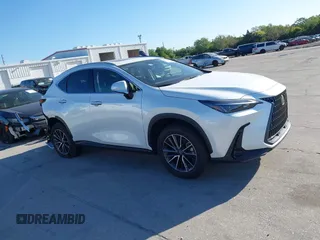 2025 Lexus NX with VIN JTJGDCAZ6S2016077, listed as a IAAI auction lot 41812436 with 6,510 mi miles. Bid and sale history available at carsss.com. Image 13.