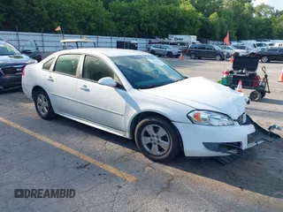 2011 Chevrolet Impala LT Fleet with VIN 2G1WG5EK8B1162844, listed as a IAAI auction lot 42636721 with 174,843 mi miles and . Bid and sale history available at DreamBid. Image 1.