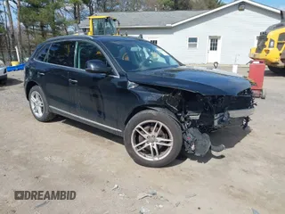 2015 Audi Q5 Premium with VIN WA1CFAFPXFA086937, listed as a IAAI auction lot 41881838 with 47,214 mi miles. Bid and sale history available at carsss.com. Image 1.