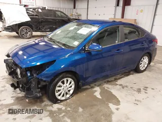 2019 Hyundai Accent SE with VIN 3KPC24A31KE080216, listed as a IAAI auction lot 40828159 with 53,496 mi miles. Bid and sale history available at carsss.com. Image 18.