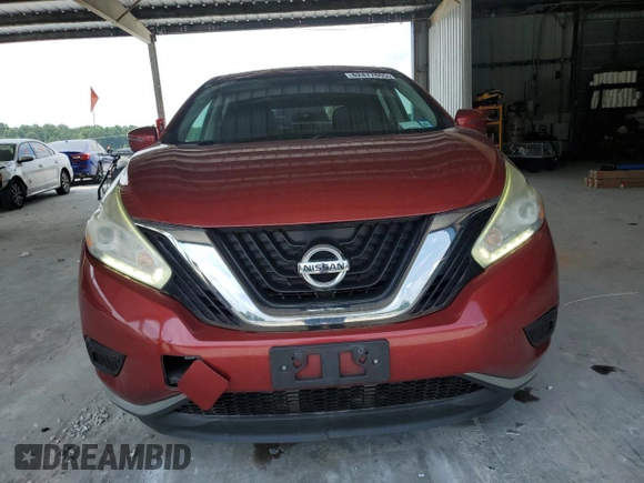 2016 Nissan Murano S with VIN 5N1AZ2MH2GN131753, listed as a Copart auction lot 62477655 with 137,886 mi miles and Clean title. Bid and sale history available at DreamBid. Image 5.