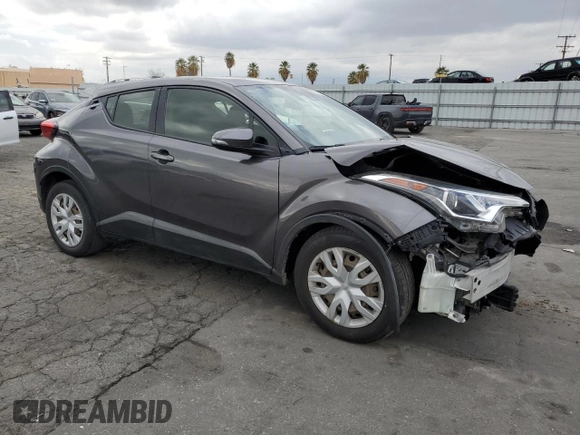 2019 Toyota C-HR XLE with VIN JTNKHMBX6K1032415, listed as a Copart auction lot 44971225 with 71,395 mi miles and Salvage Title. Bid and sale history available at DreamBid. Image 4.