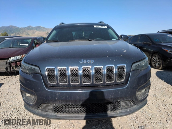 2020 Jeep Cherokee Latitude Plus with VIN 1C4PJMLB7LD602469, listed as a Copart auction lot 59229305 with 92,698 mi miles and Salvage title. Bid and sale history available at DreamBid. Image 5.