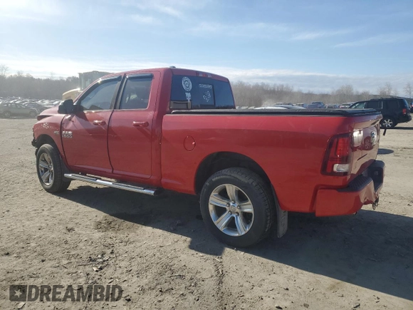 2014 Ram 1500 Sport z VIN 1C6RR7HT2ES250105, wystawiony jako Copart lot #48339505 z przebiegiem 87 403 mil mil oraz Szkoda całkowita • Salvage title. Historia ofert i sprzedaży dostępna na DreamBid. Obrazek 2.