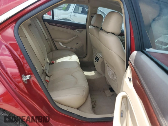 2011 Cadillac CTS Luxury with VIN 1G6DE5EY1B0136173, listed as a Copart auction lot 60715585 with 84,538 mi miles and Salvage title. Bid and sale history available at DreamBid. Image 10.