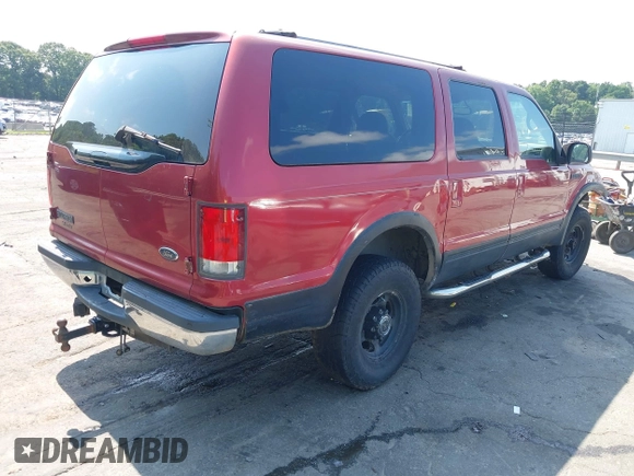 2000 Ford Excursion Limited with VIN 1FMNU43S5YEB26119, listed as a IAAI auction lot 42458492 with 234,586 mi miles and . Bid and sale history available at DreamBid. Image 4.