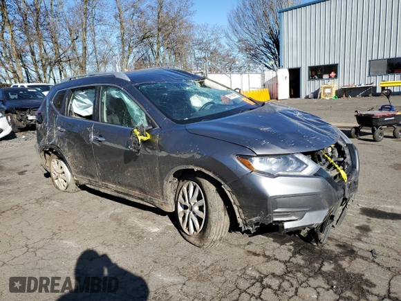 2020 Nissan Rogue SV with VIN KNMAT2MTXLP509682, listed as a Copart auction lot 44789845 with Not Provided miles and Salvage Title. Bid and sale history available at carsss.com. Image 4.