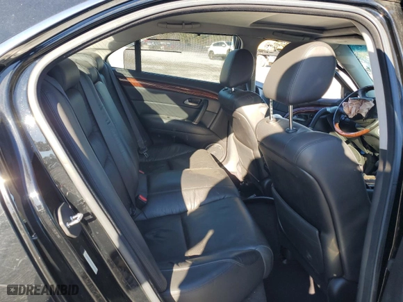 2009 Acura RL Tech Pkg with VIN JH4KB26629C000151, listed as a Copart auction lot 88198645 with 0 mi miles and Non Repairable. Bid and sale history available at carsss.com. Image 10.